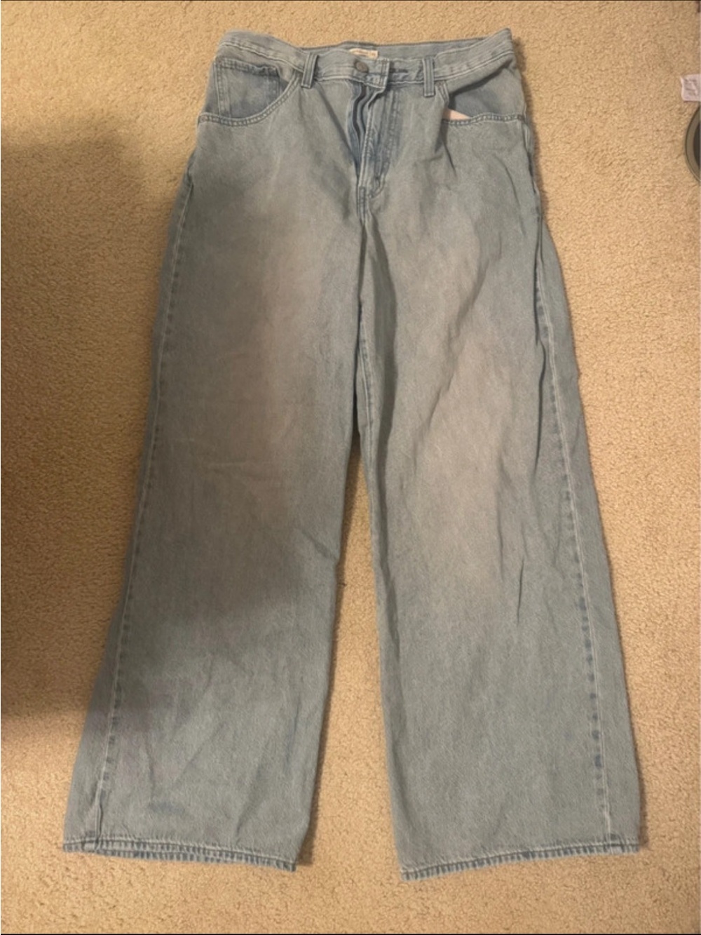 Levi’s High Waisted Cinch Baggy Jeans